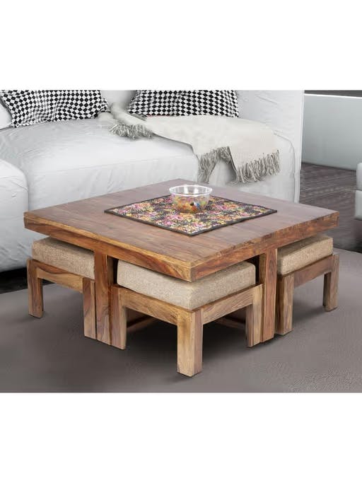 Blane Sheesham Wood Coffee Table