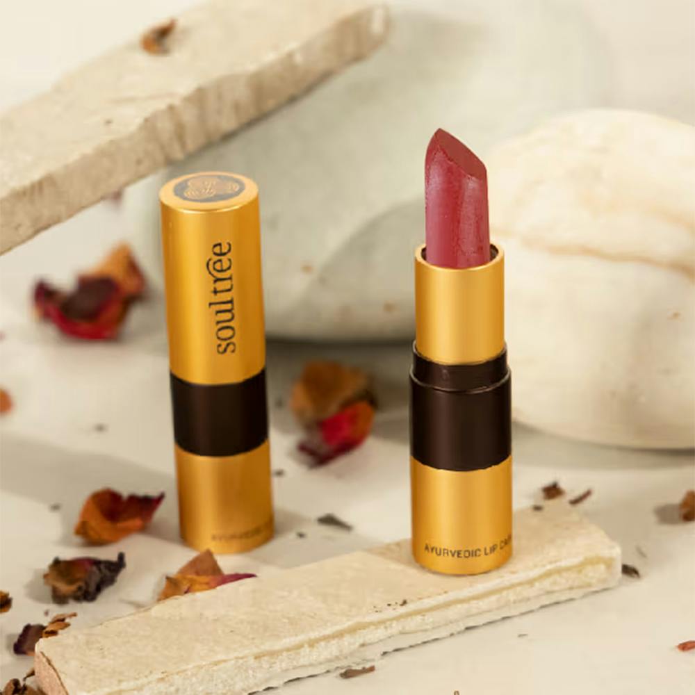 SoulTree Ayurvedic Lipstick - True Brick 813