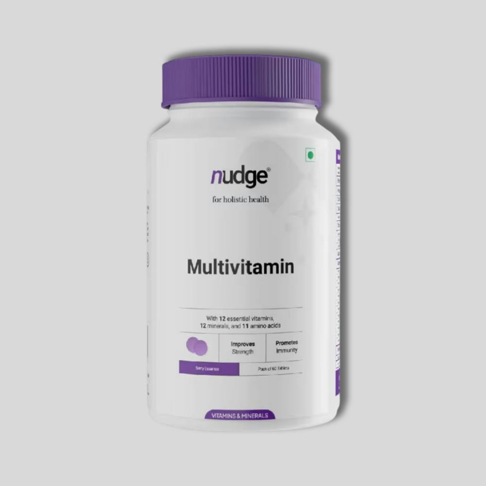 Nudge Berry Flavour Multivitamin Tablets