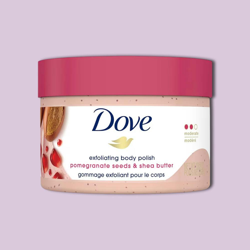 Dove Exfoliating Body Polish - Pomegranate Seeds And Shea Butter (298g)