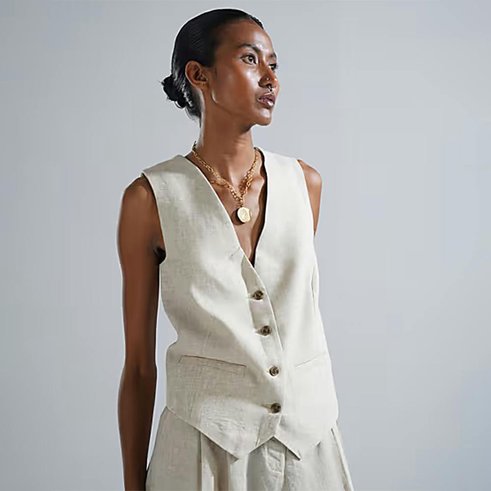 Linen Waistcoat