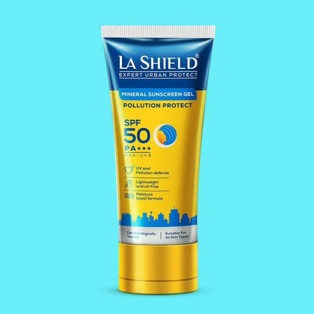 La Shield Pollution Protect Mineral Sunscreen Gel SPF 50