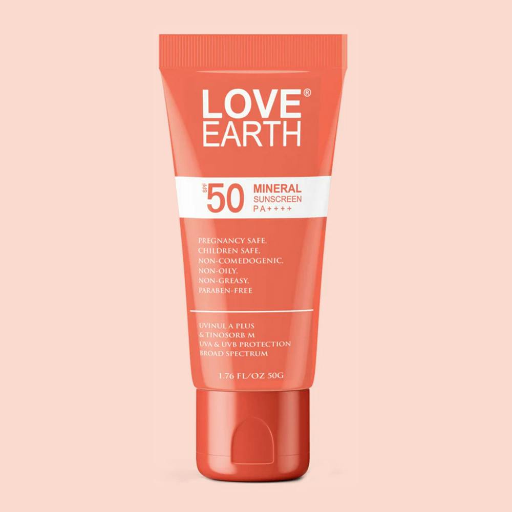 LoveEarth Mineral Sunscreen SPF 50 PA++++