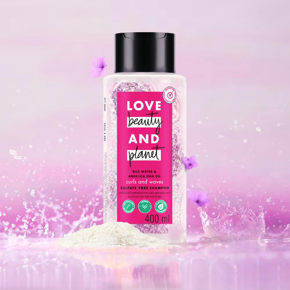 Love Beauty & Planet Rice Water & Angelica Seed Oil Shampoo