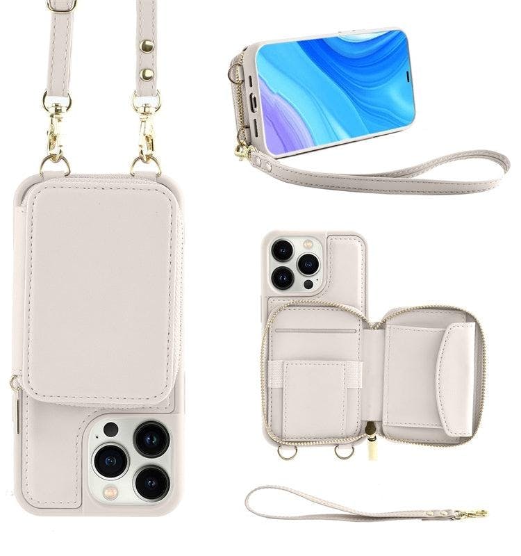 I Phone Cover With Wallet & Sling, Crossbody Handbag