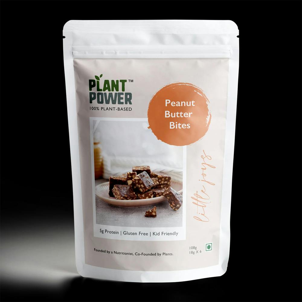 100% Plant-based 5g Protein Bites - Choco Peanut Butter