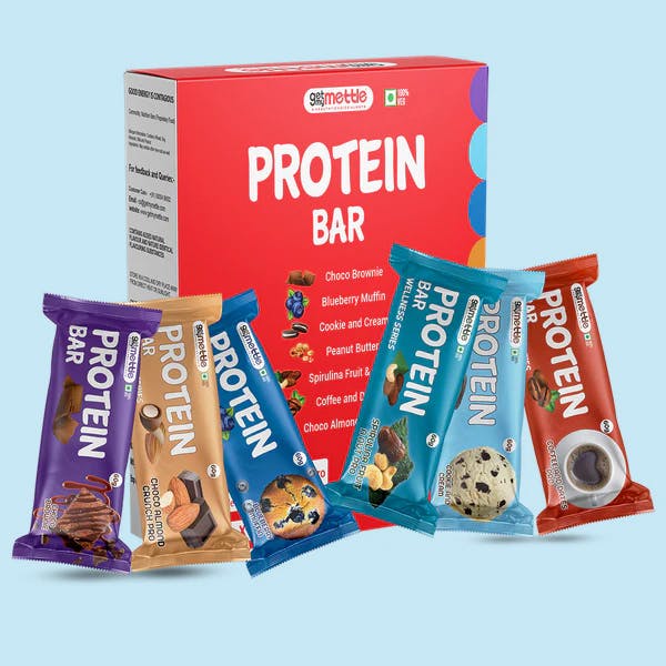 GetmyMettle Assorted Protein Bar - Pack of 6