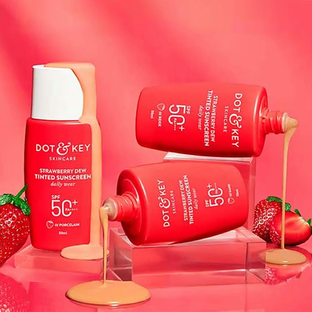 Dot & Key Strawberry Dew Tinted Sunscreen SPF 50+ PA++++