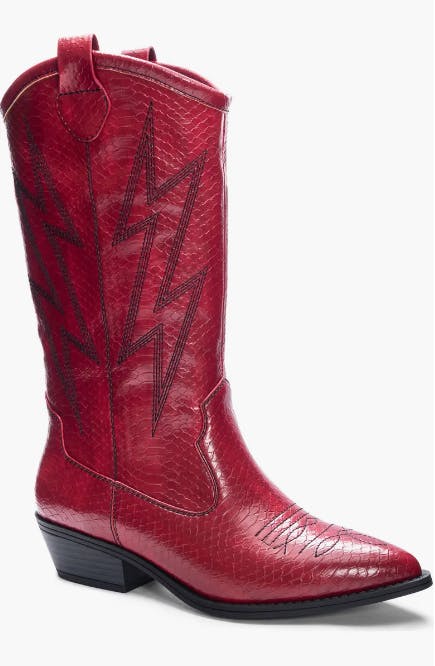 Red Cowboy Boots