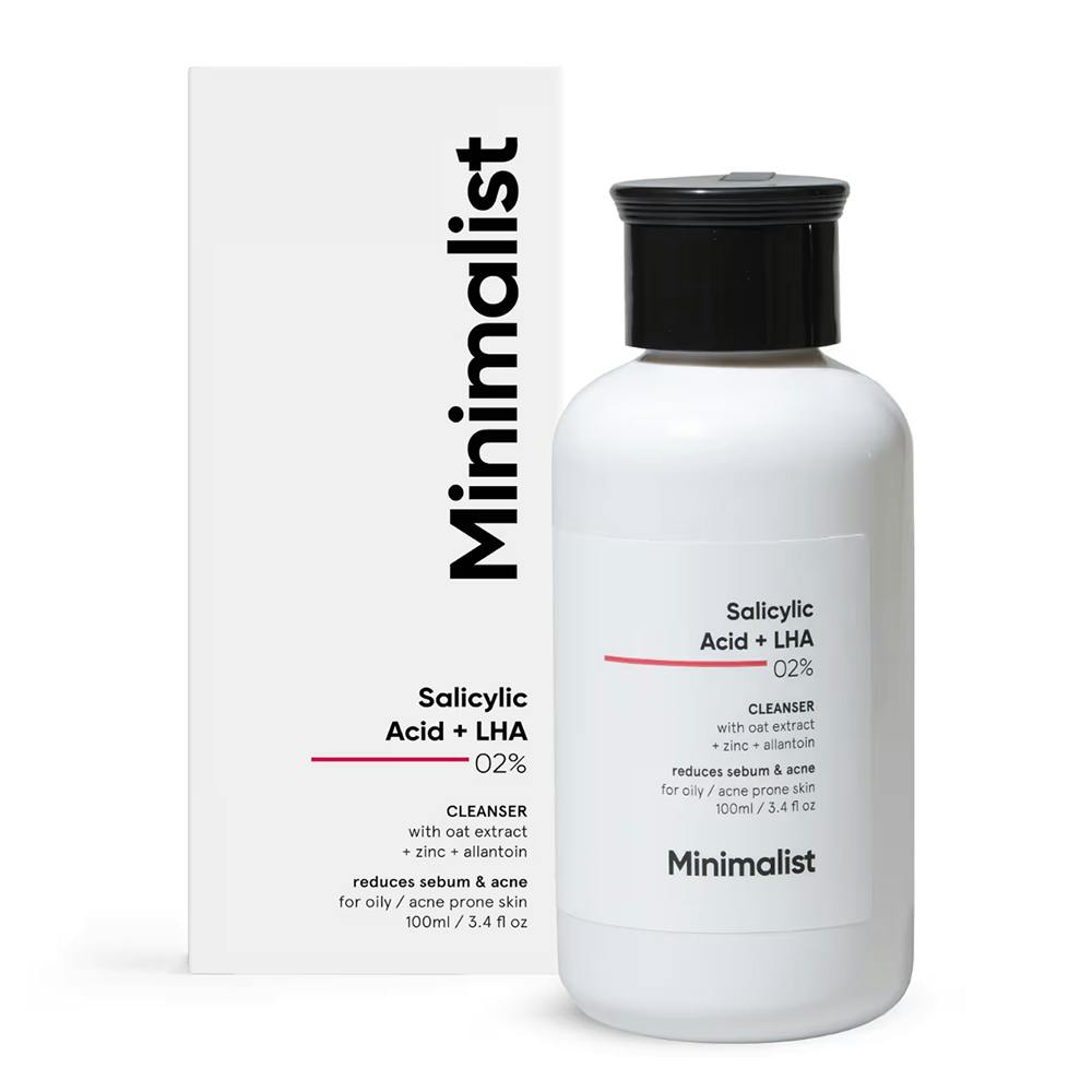 Minimalist 2% Salicylic Acid + LHA Face Cleanser