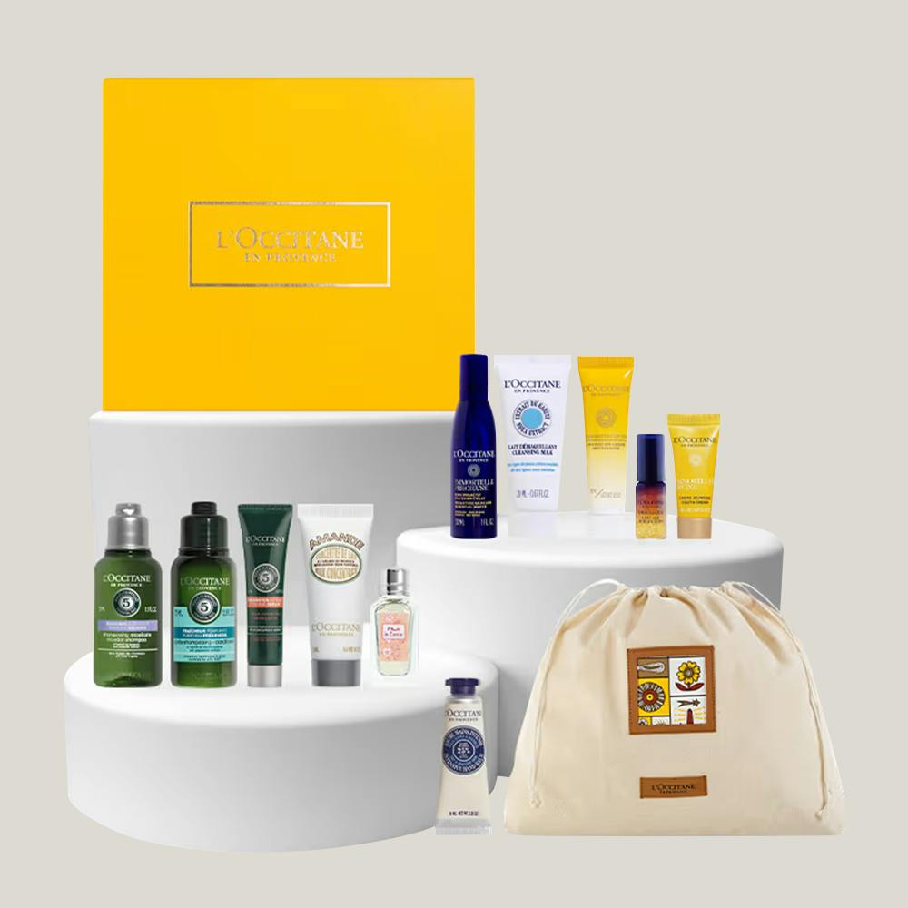 L'Occitane Jetsetter's Glow Essentials Set