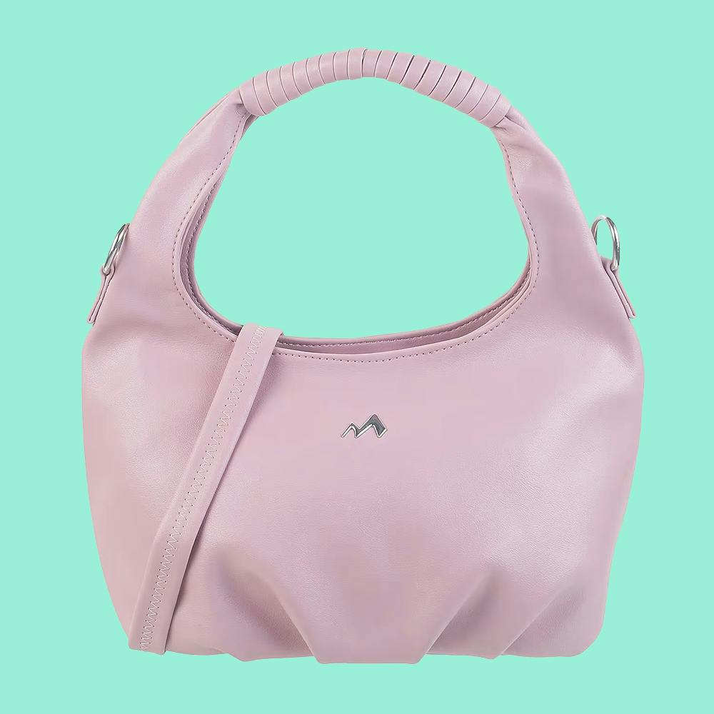 Women Synthetic Purple Hobo Bags