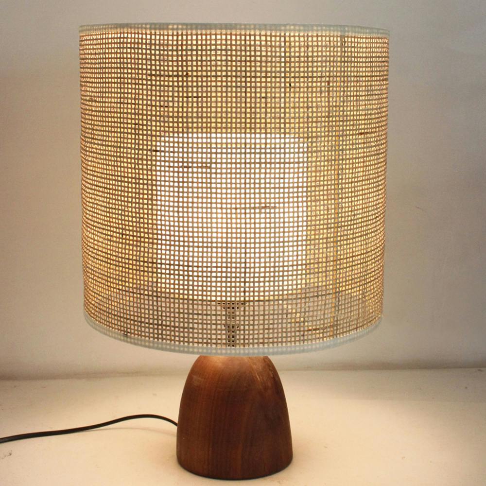 Gingham Table Lamp