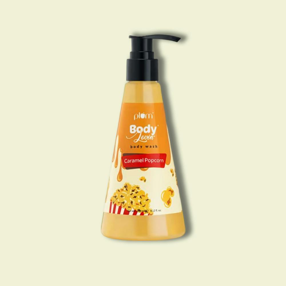 Plum BodyLovin' Caramel Popcorn Body Wash - Caramel SLS-Free Creamy Body Wash