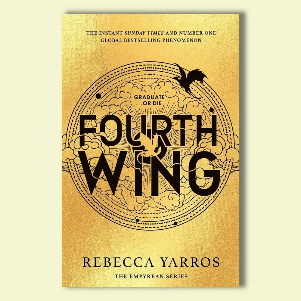 Book - Fourth Wing by Rebecca Yaroros, Paperback 2023