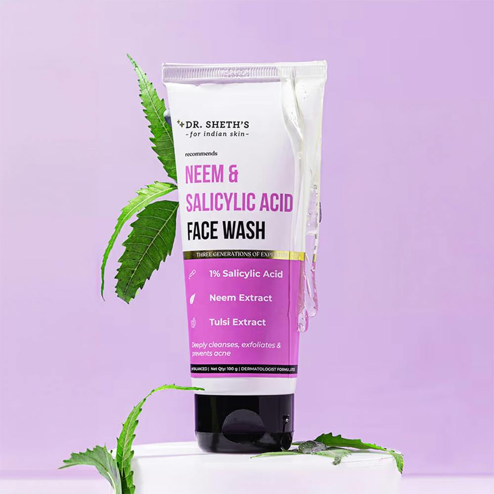 Dr. Sheth's Neem & Salicylic Acid Face Wash