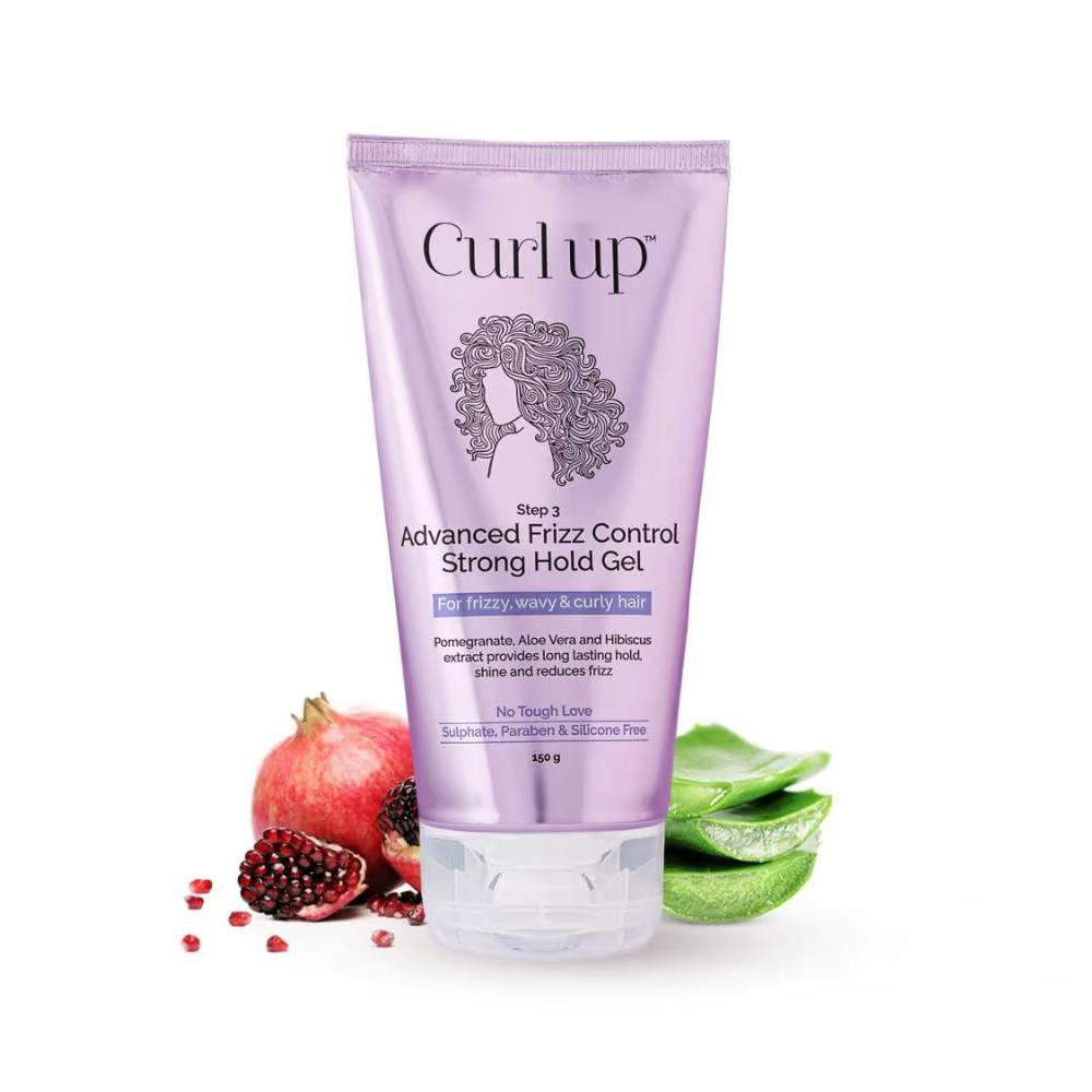 Curl Up Advanced Frizz Control Strong Hold Hair Gel