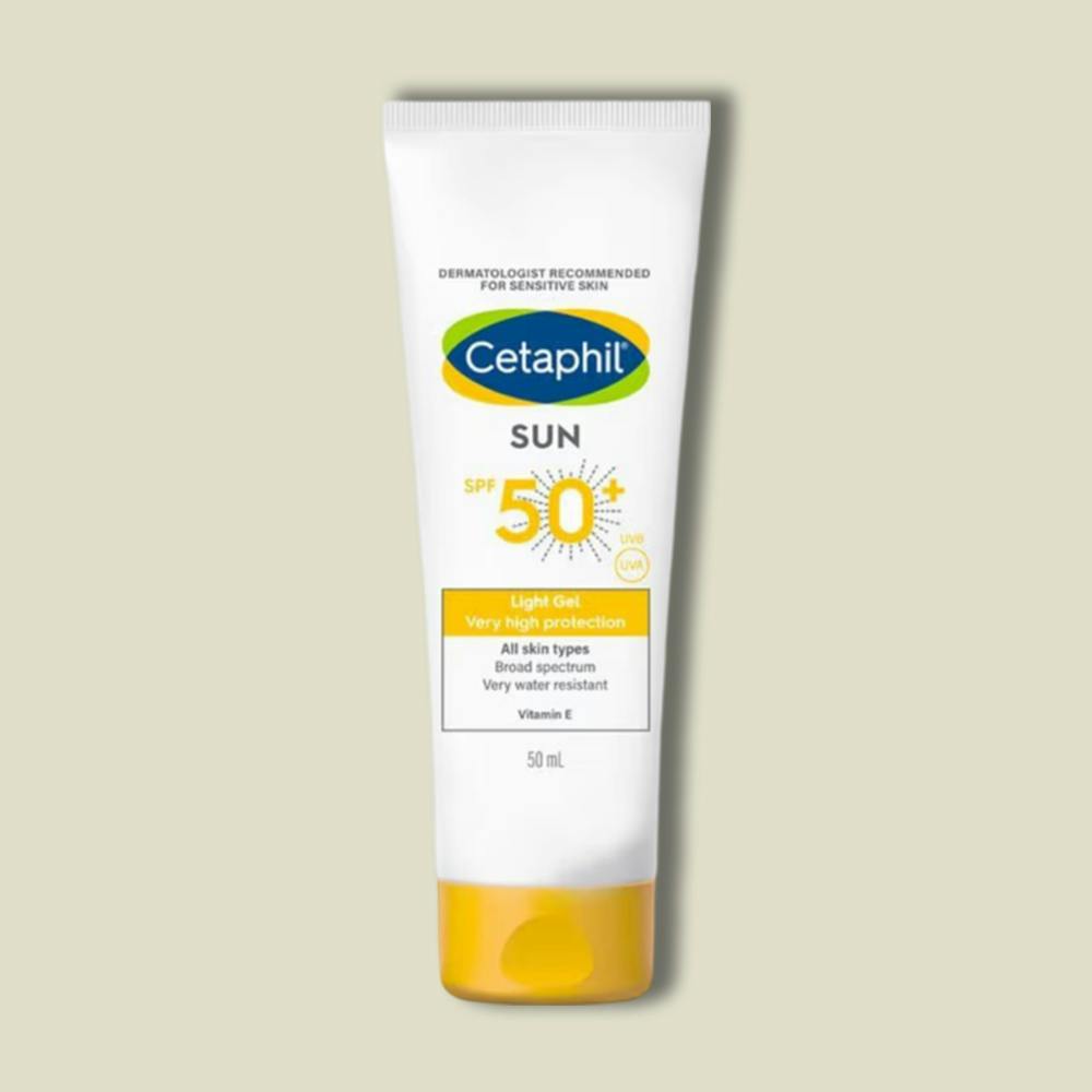 Cetaphil Sun SPF 50 Light Gel mineral basefor Normal, Dry & Oily Skin