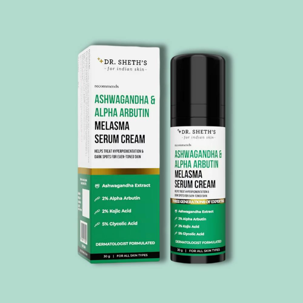 Dr. Sheth's Ashwagandha & Alpha Arbutin Melasma Serum