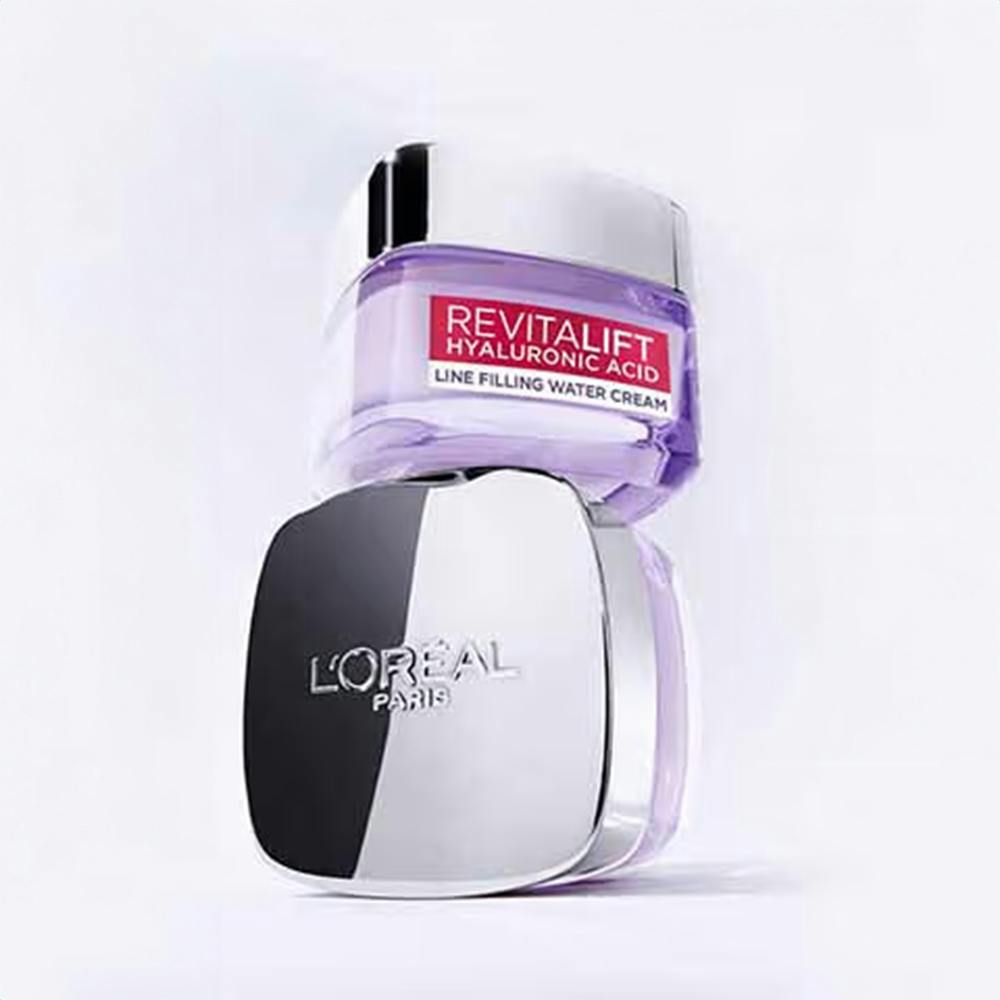 L'Oreal Paris Hyaluronic Acid Line Filling Water Cream with Ceramides for Hydration & Barrier Repair