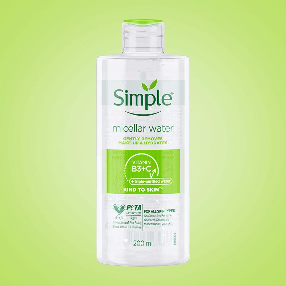 Simple Kind To Skin Micellar Water For Makeup Remover