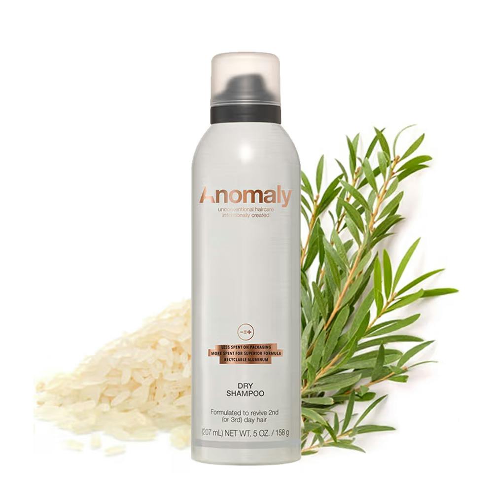 Anomaly Refreshing Dry Shampoo with Rice Starch & Tea Tree Oil