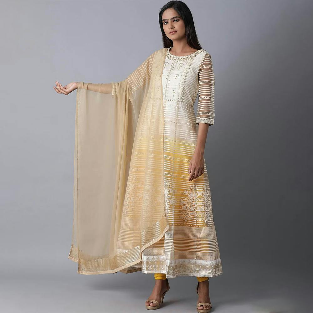 Gold Solid Dupatta