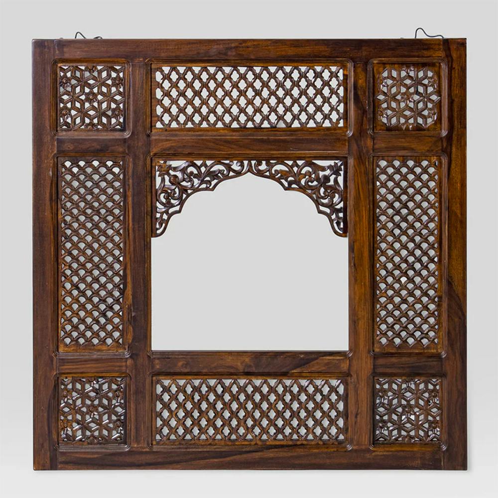 Rajasthani Carved Wooden Jharokha