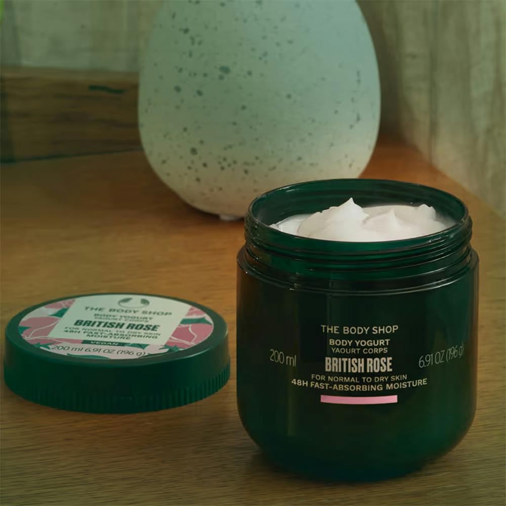 The Body Shop British Rose Body Yogurt