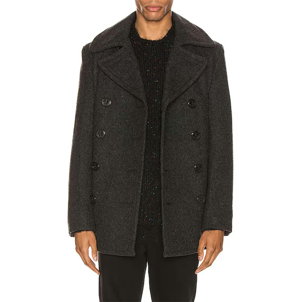 Slim Fit Peacoat