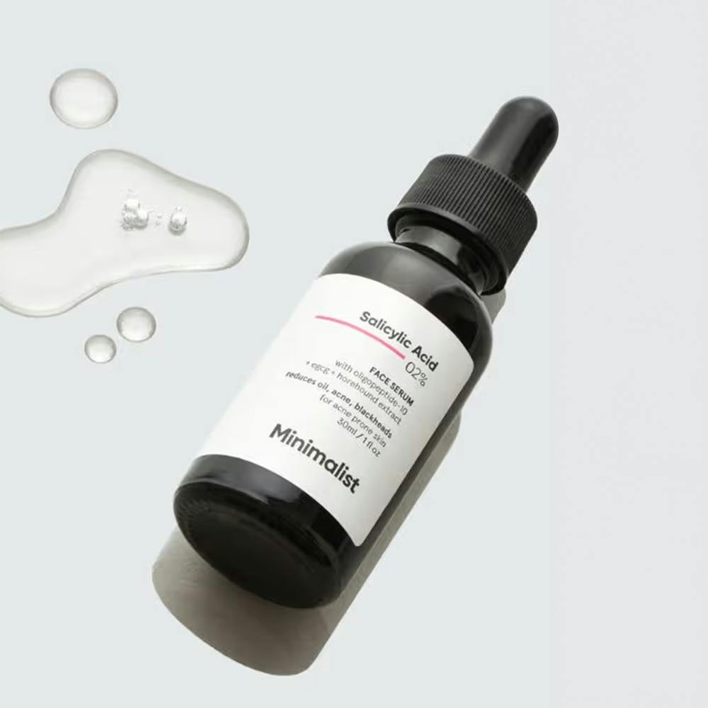 Minimalist 2% Salicylic Acid Face Serum For Blackheads & Whiteheads