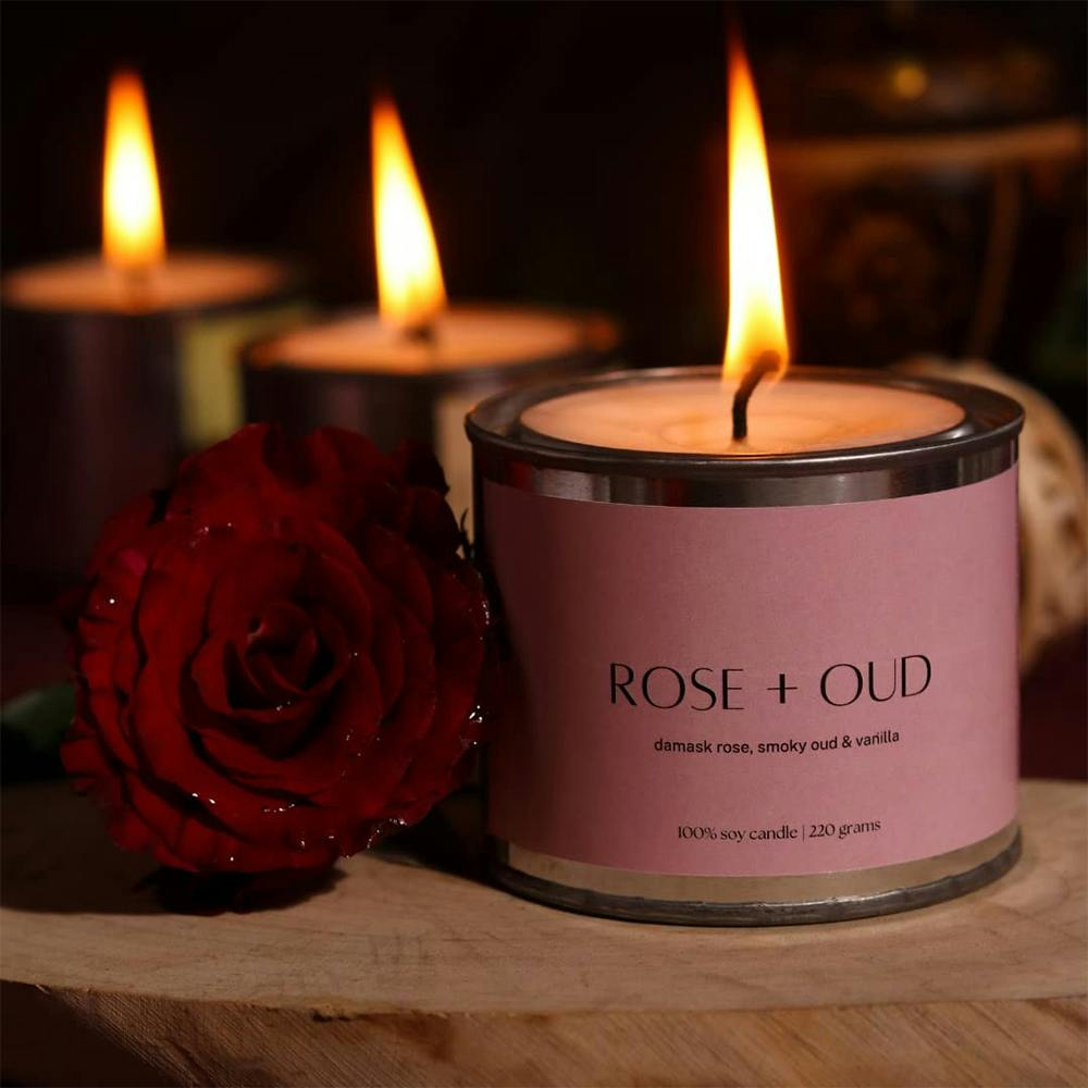 Rose & Oud Candle