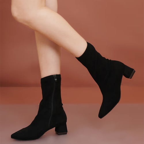 Sherrif Shoes Womens Black Color Boots