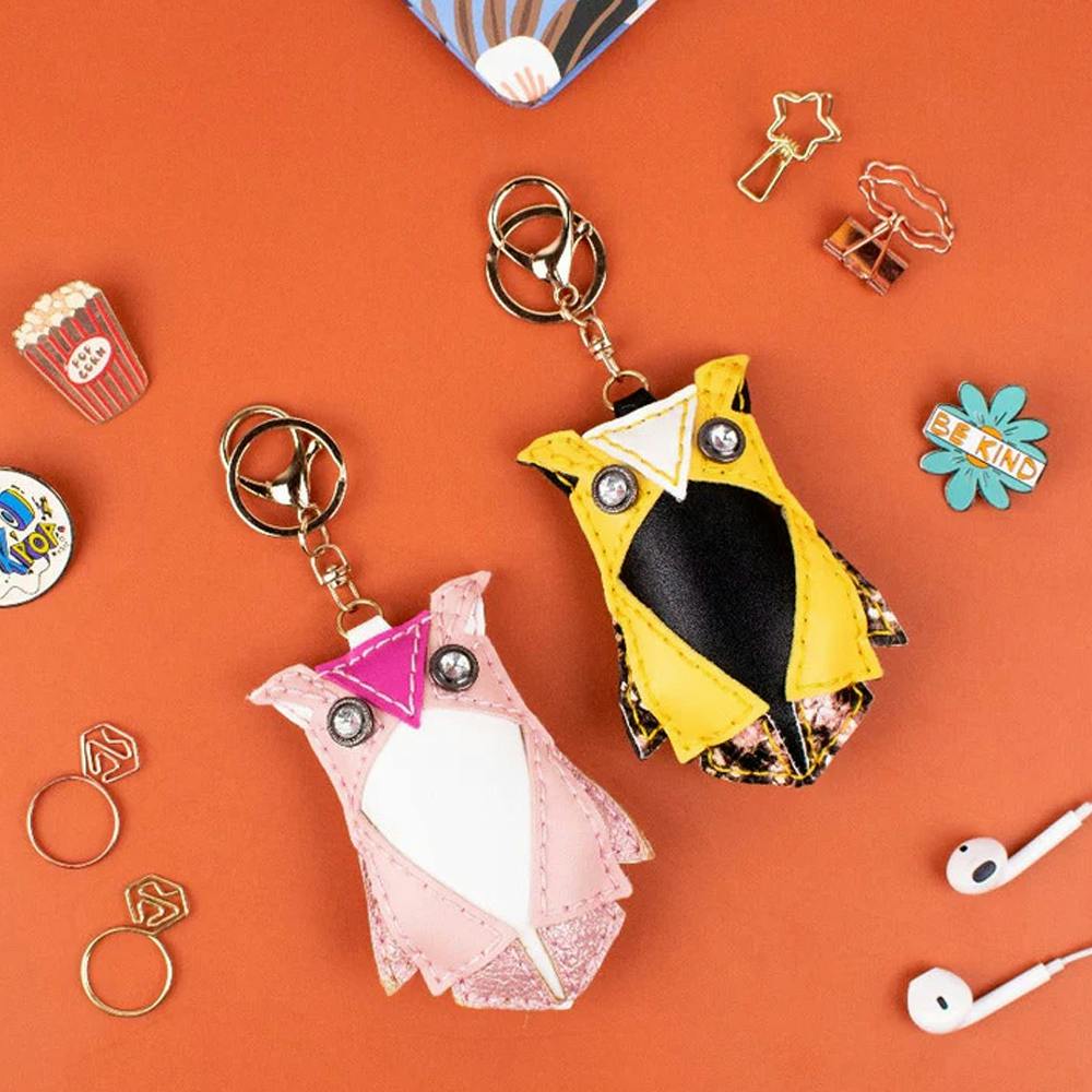 Owl Charm Keychain