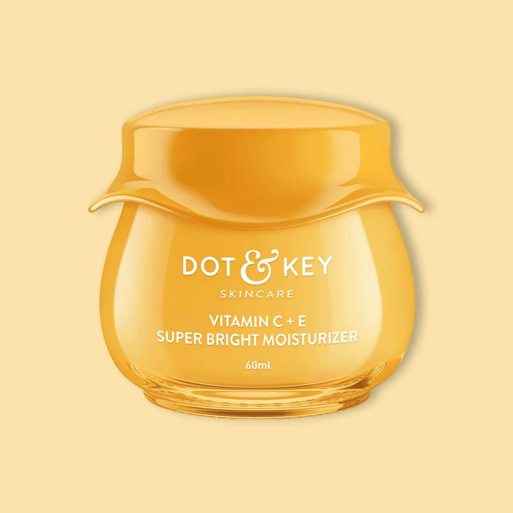 Dot & Key Vitamin C + E Super Bright Face Moisturizer For Glowing Skin, Fades Dark Spots