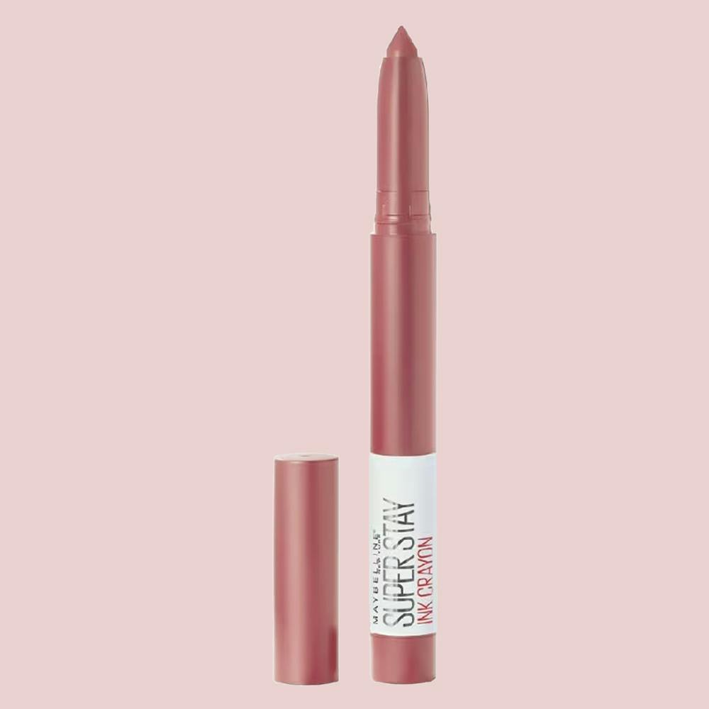 Maybelline New York Matte Ink Crayon Lipstick, Smudgeproof, Lasts Up To 8H- 25 Stay Exceptional