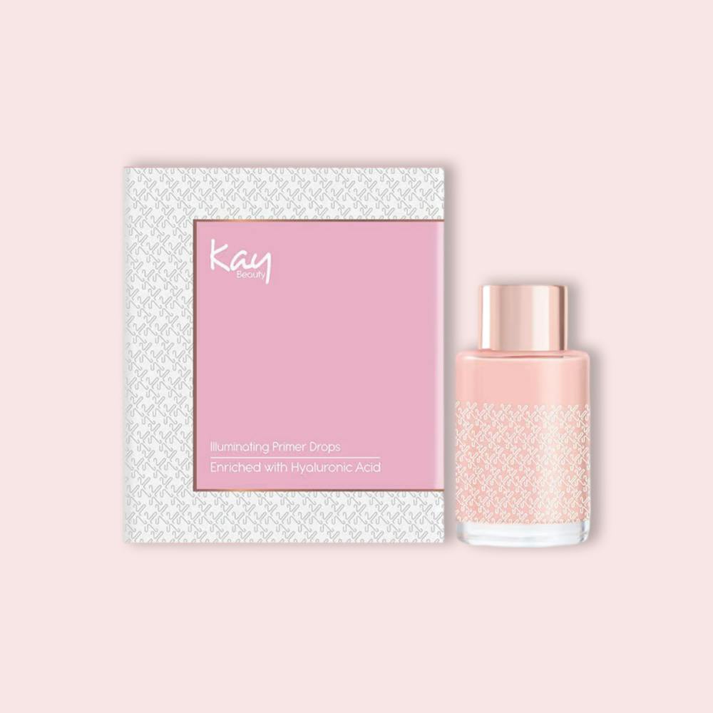 Kay Beauty Illuminating Strobe Priming Drops - Rosey Twirl