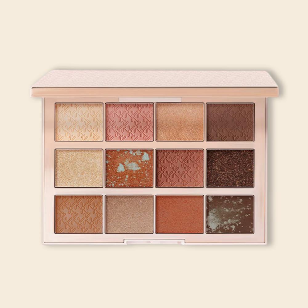 Kay Beauty Multi Texture Eyeshadow Palette - Sunkissed