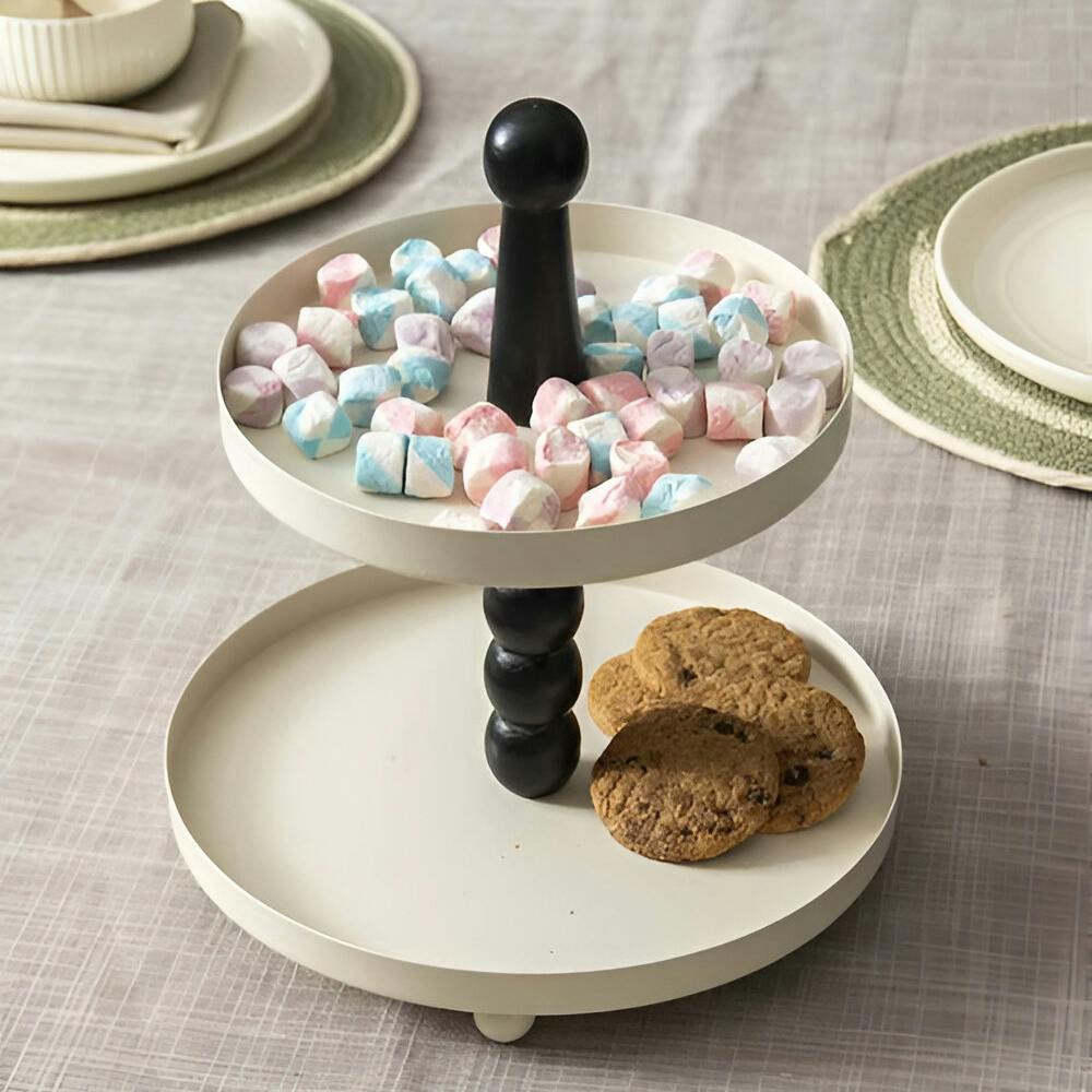 Appetizer 2 Tier Cake Stand