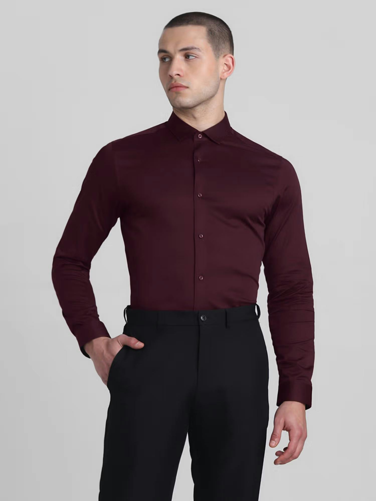 Maroon Shirt For Men