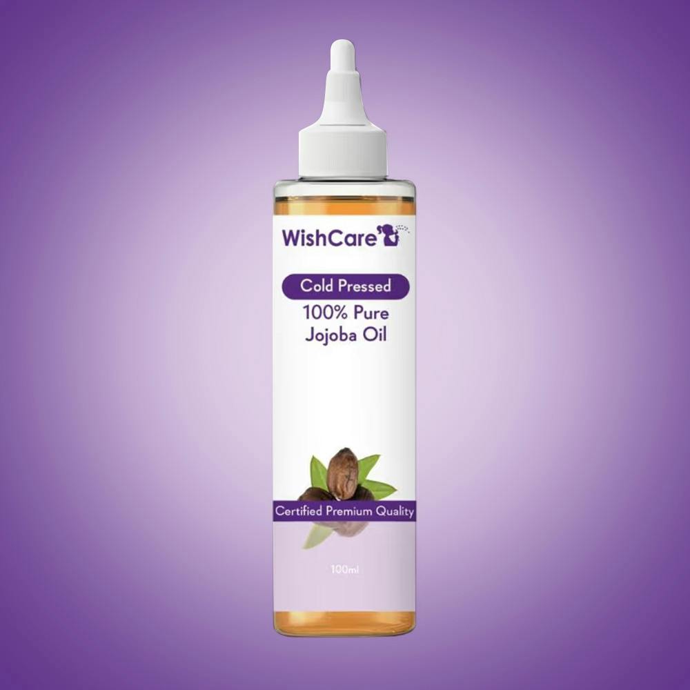 WishCare Pure Cold Pressed Natural Unrefined Jojoba Oil