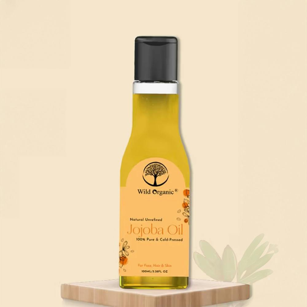 Wild Organic Cold Pressed Unrefined Jojoba Oil