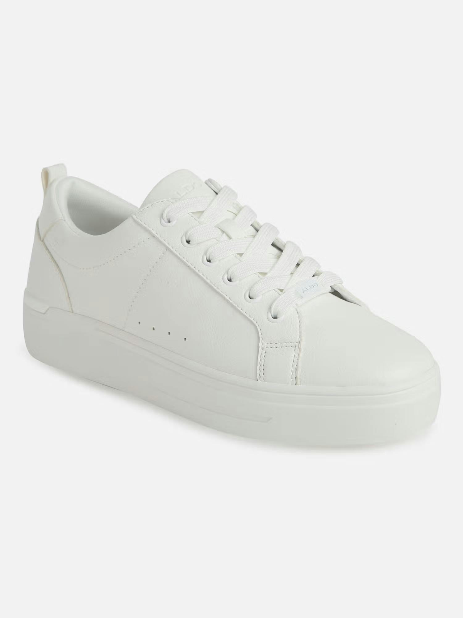 Meadow Synthetic White Solid Sneakers