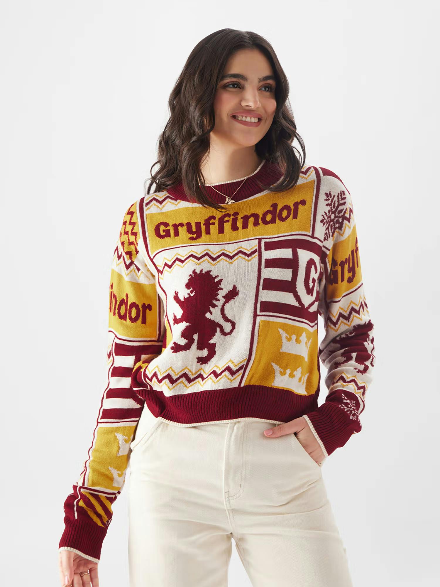 Official Harry Potter: House Gryffindor Women Knitted Sweater